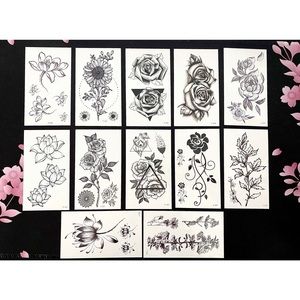 Floral Temporary Tattoos